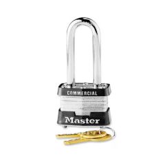 Padlock Shackle Steel 2" Keyed Same Pk/3