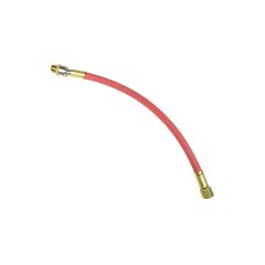 Lead In Hose, Ball Swivel Red Rubber 72"