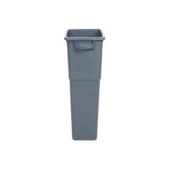Garbage Can Thin Bin Grey 23 Gal