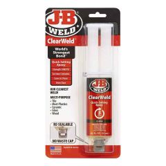 JB Weld ClearWeld Syringe 25mL