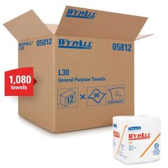 WYPALL L30 Wiper White Cs/12