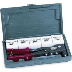 Hand Riveter w/ Rivet Assortment