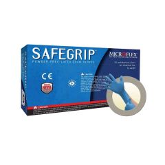 Gloves Safe Grip Powder Free Latex Small