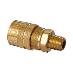 Coupler Indus. Interchange Male 1/4"