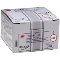 Sand Paper P600 Hookit 3" Disc Bx/50
