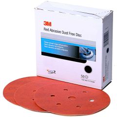 Hookit Disc Red 6" P400 Bx/50