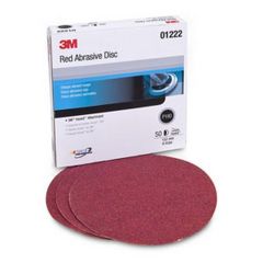 Hookit Disc Red 6" P180 Bx/50