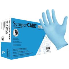 Gloves Powder Free Nitrile Med Bx/100