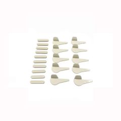 Protector Plastic Steel Mount Head Pk/10