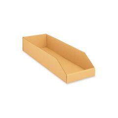 Bin Boxes Kraft 8" x 24" x 4-1/2" Cs/100