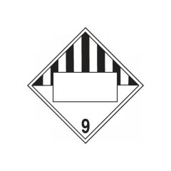 DOT Labels Misc Dangerous Goods 4" x 4"