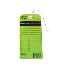Eye Wash Inspection Tag