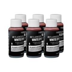 Oil Dye Flouresces White 1oz Bx/6