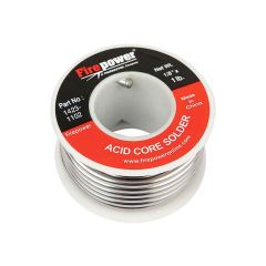 Acid Flux Core Solder 1/8" x 1Lb